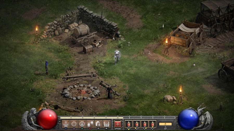 An official picture of Diablo II: Resurrected.