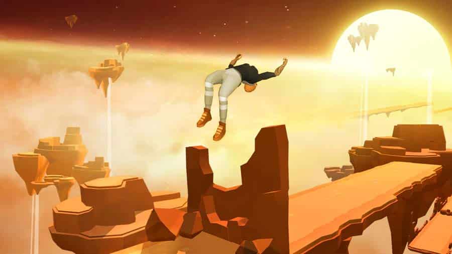 A picture of Sky Dancer Run, one of the best Endless Runner games for Android.