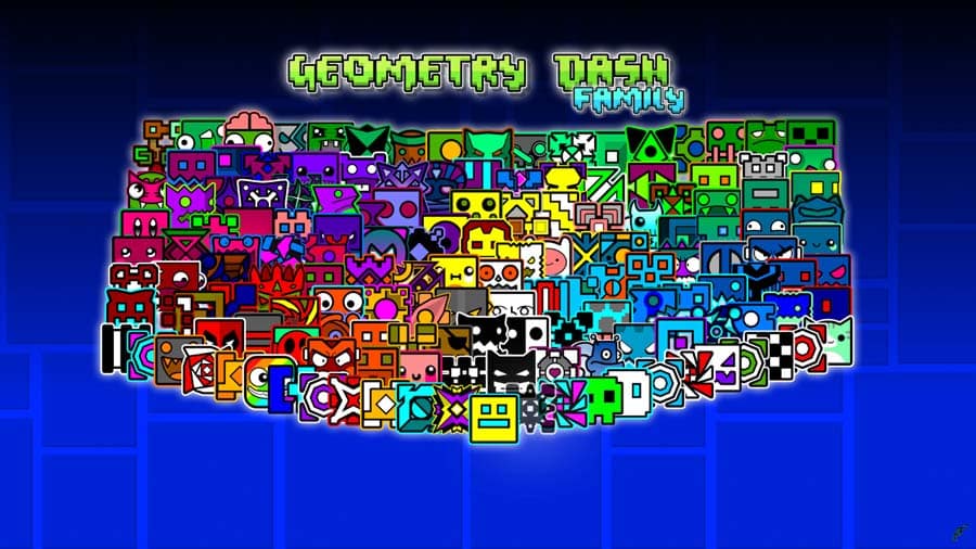 A picture of Geometry Dash, one of the best Endless Runner games for PC.