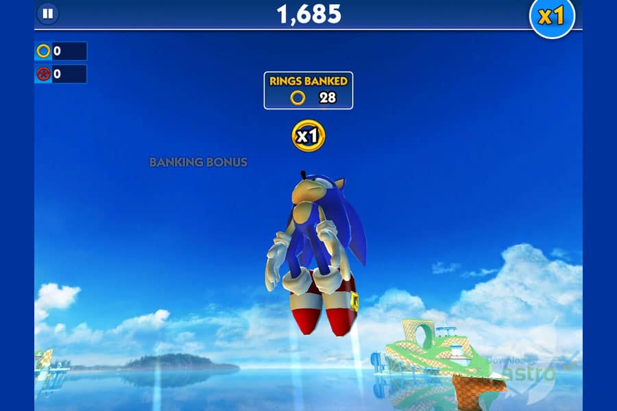 A picture of Sonic Dash, one of the best Endless Runner games for PC.