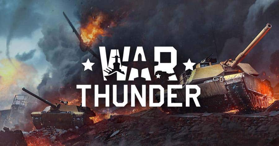 A main picture of War Thunder, one of the best jet games for pc.