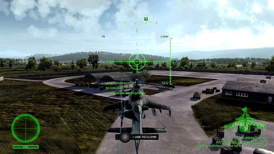 A picture of Air Missions: HIND, one of the best jet games for Xbox.