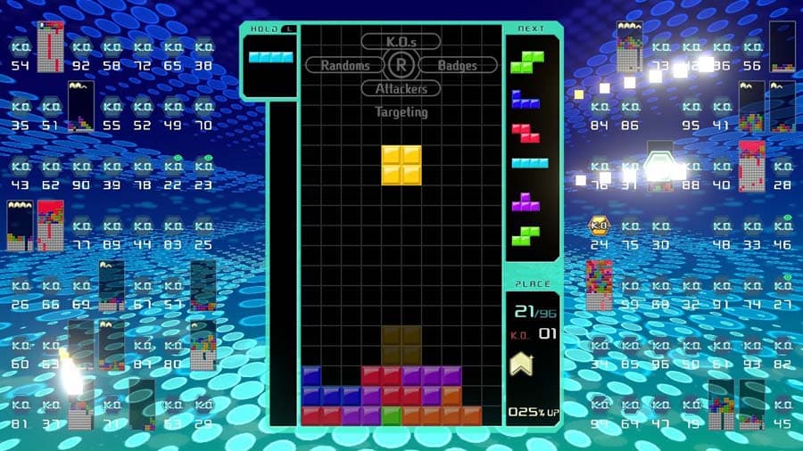 The Official Picture of Tetris 99.