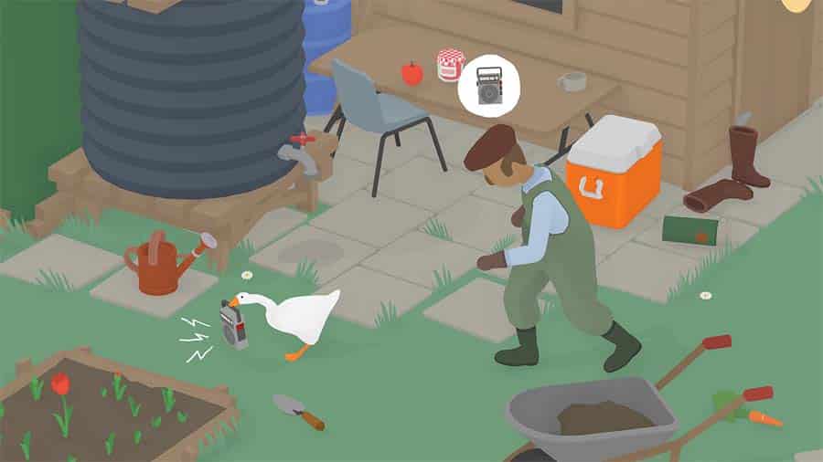 The Official Picture of Untitled Goose Game.