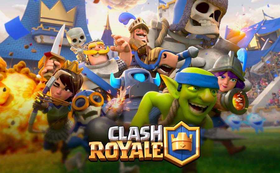 The Official Picture of Clash Royale.