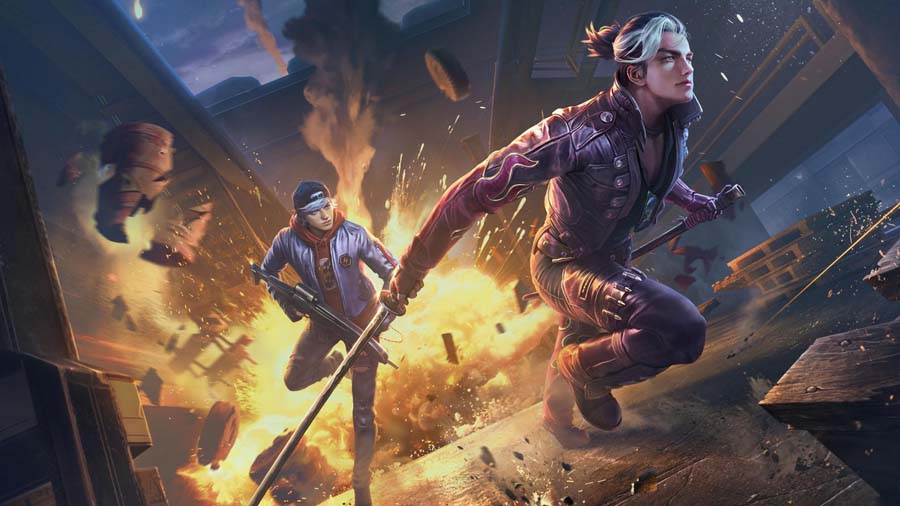 An official picture of Garena Free Fire, one of the best Multiplayer Battle Royale games for Android.