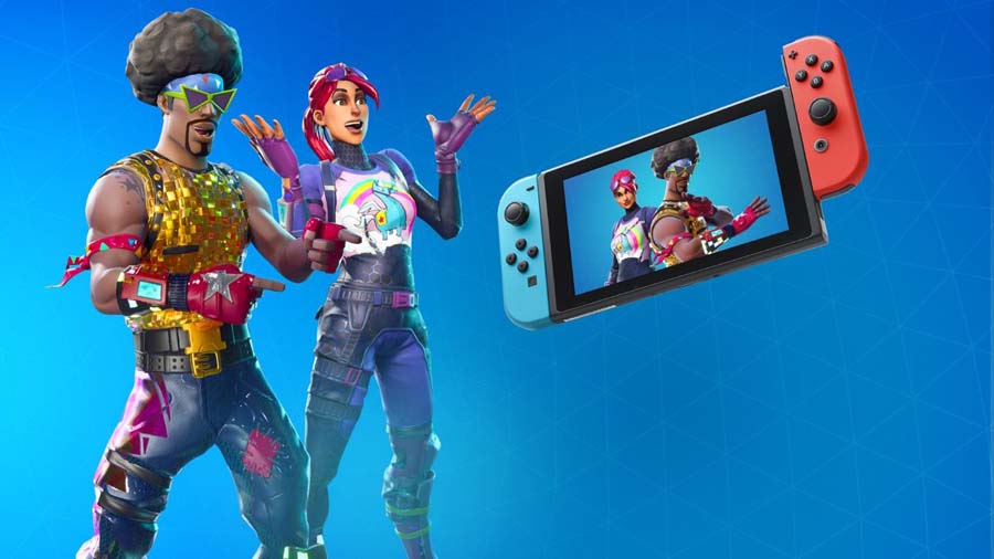 A picture of Fortnite, one of the best Multiplayer Battle Royale games for Switch.