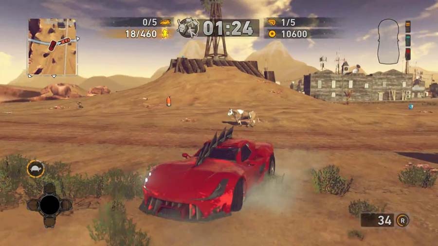 A picture of Carmageddon: Max Damage, one of the best Multiplayer Car games for Mac.