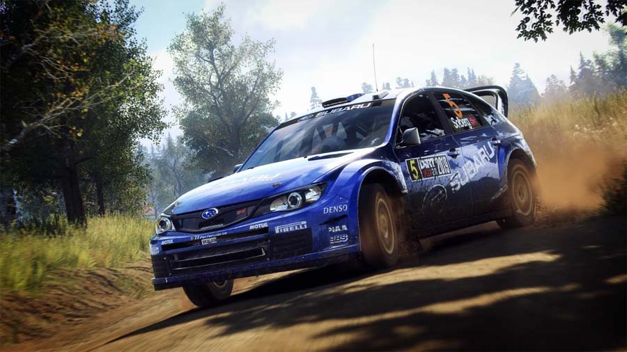 A picture of Dirt Rally, one of the best Multiplayer Car games for Mac.