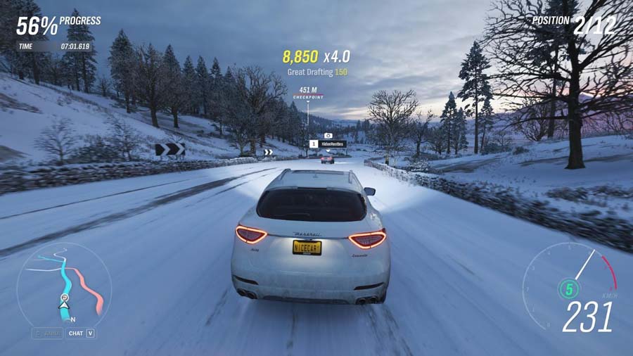 An official picture of Forza Horizon 4, one of the best Multiplayer Car games for PC.