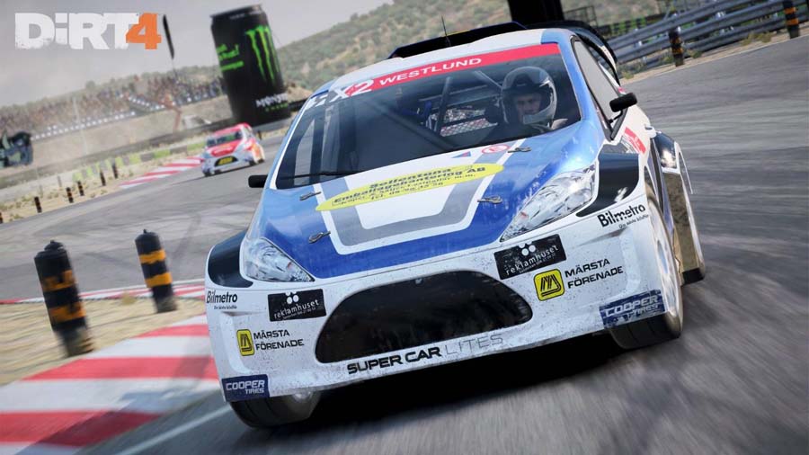 An official picture of Dirt 4, one of the best Multiplayer Car games for PS4.