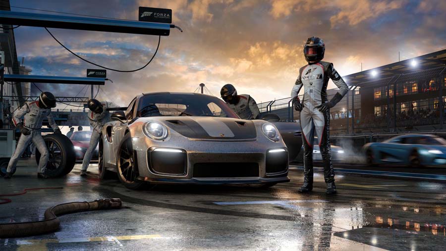 An official picture of Forza Motorsport 7, one of the best Multiplayer Car games for Xbox.