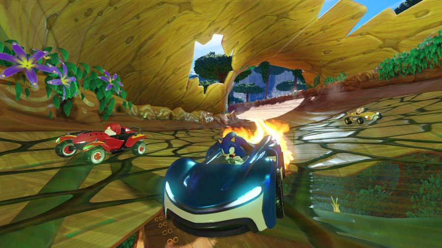 A picture of Team Sonic Racing, one of the best Multiplayer Car games for Xbox.