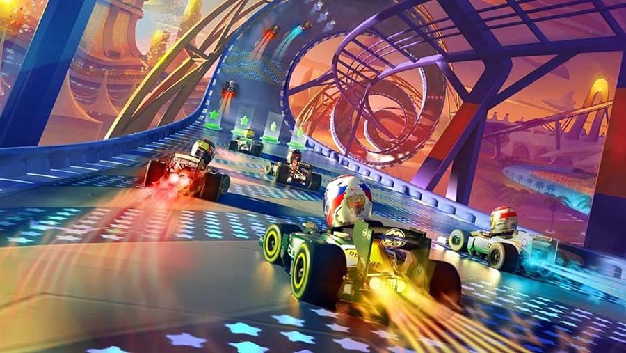 A picture of F1 Race Stars, one of the best Multiplayer Car games for Xbox.