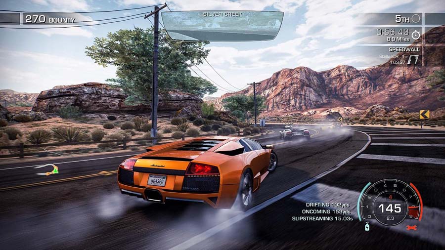 A picture of Need for Speed Hot Pursuit Remastered,  one of the best Multiplayer Car games for Xbox.