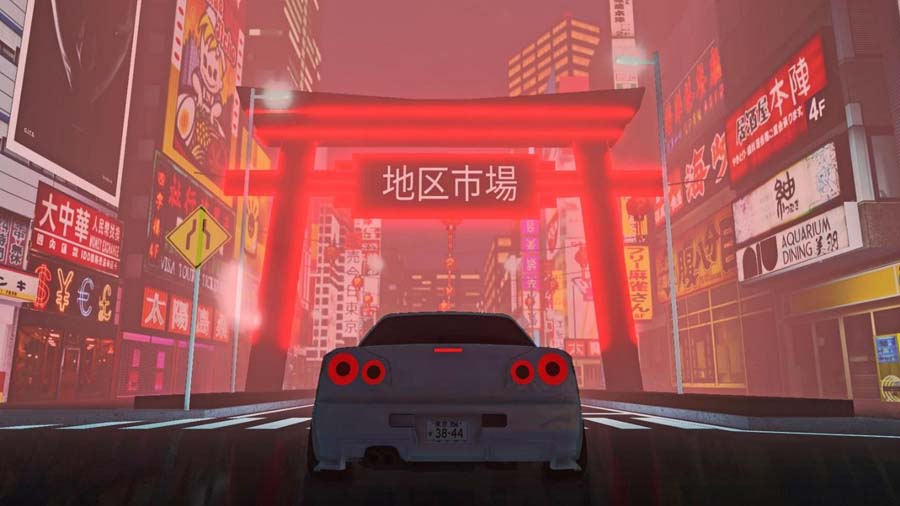 A wallpaper of Midnight Racing: Tokyo, one of the best Multiplayer Car games on Roblox.