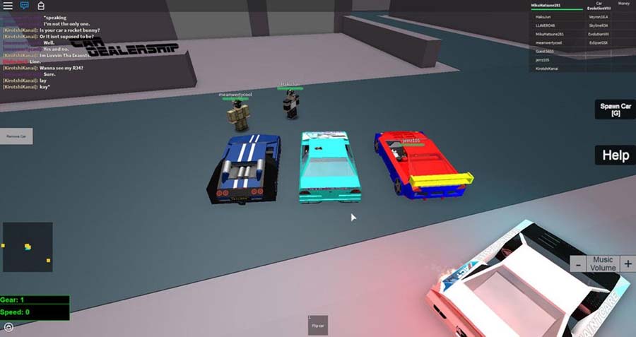 A picture of Street Racing Unleashed, one of the best Multiplayer Car games on Roblox.