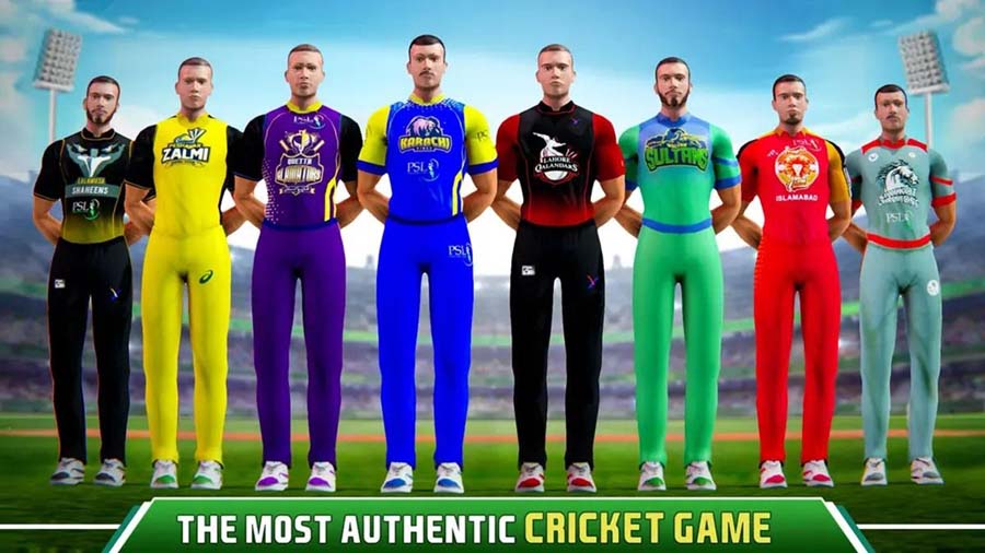 A picture of Cricket League, one of the best Multiplayer Cricket games for Android.