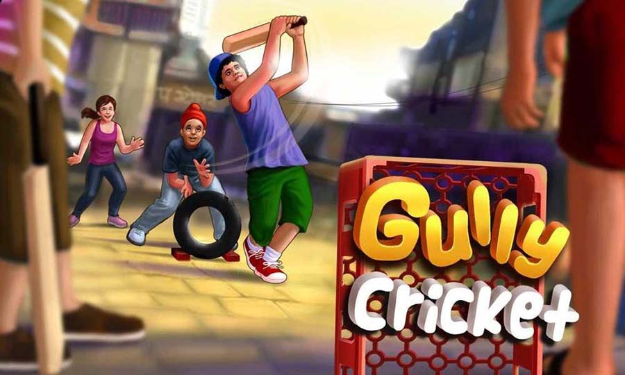 A picture of Gully Cricket – Street Cricket Game.