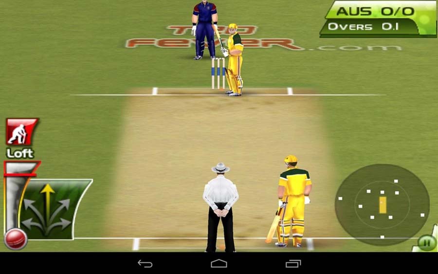 A wallpaper of Cricket Fever, one of the best Multiplayer Cricket games for iPhone.