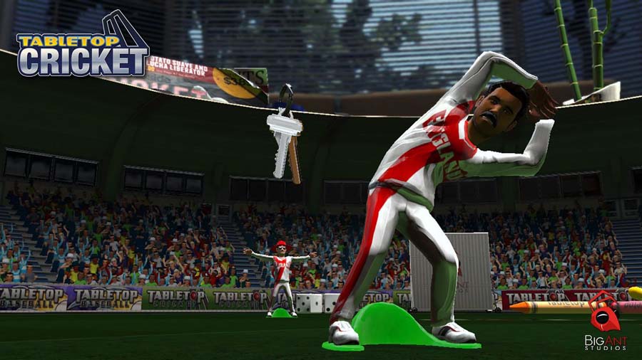 A wallpaper of Tabletop Cricket, one of the best Multiplayer Cricket games on Steam.