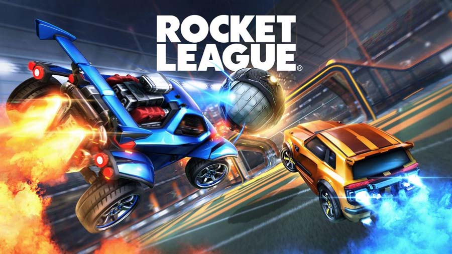 The Official Picture of Rocket League, One of the best multiplayer games on Chromebook.