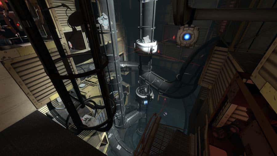 The Official Picture of Portal 2.