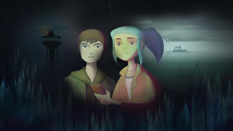 The Official Picture of Oxenfree: Netflix Edition.