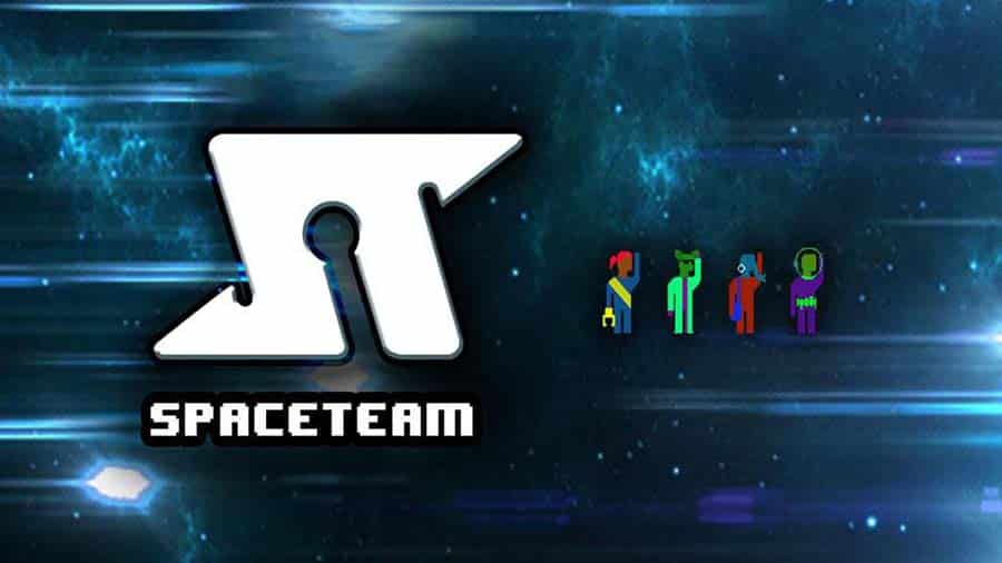 An official picture of Spaceteam, one of the best Multiplayer Hotspot games for Android.