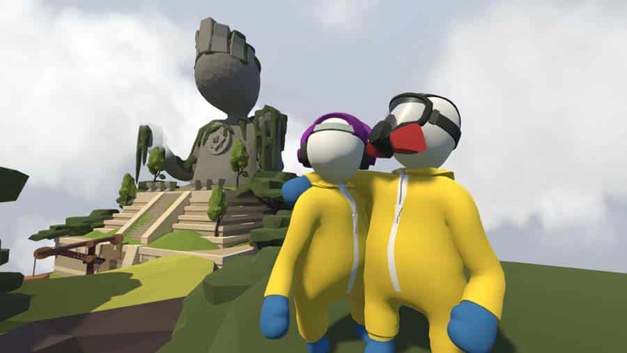 A picture of Human: Fall Flat, one of the best Multiplayer games for Couples on PC.