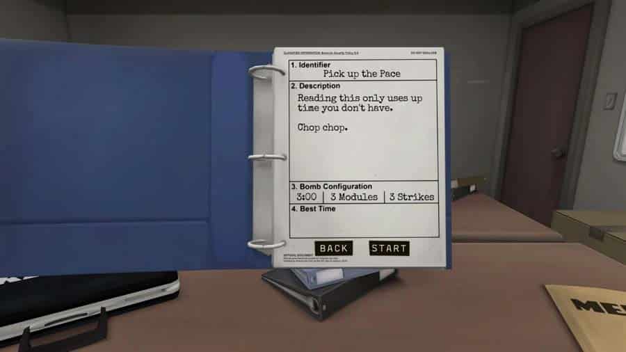 A picture of Keep Talking and Nobody Explodes.