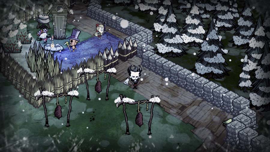 The Official Picture of Don't Starve Together.