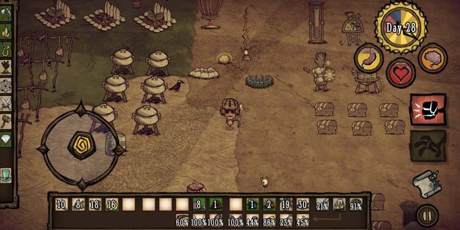 The Official Picture of Don't Starve: Pocket Edition.