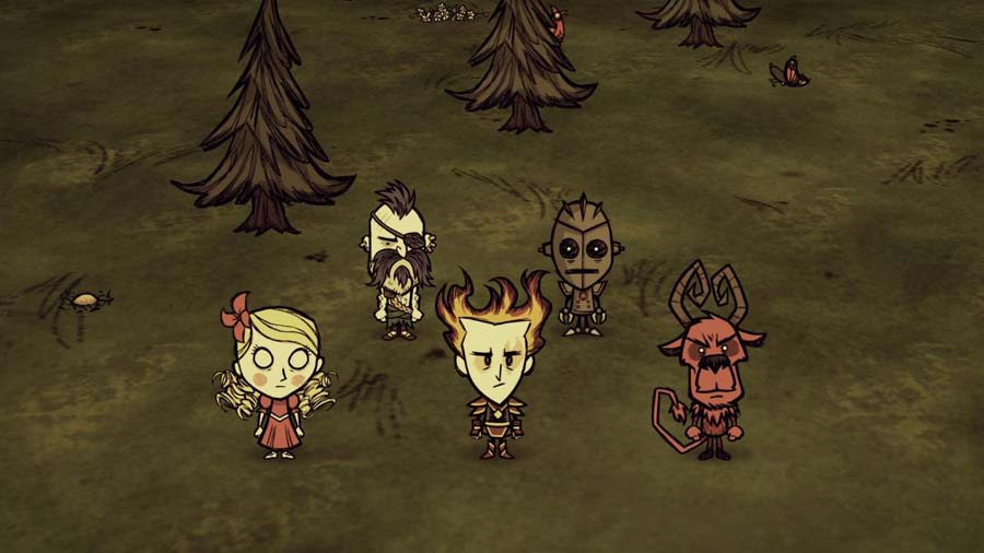 The Official Picture of Don't Starve Together.