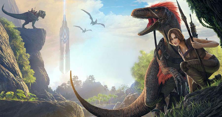 The Official Picture of ARK: Survival Evolved.