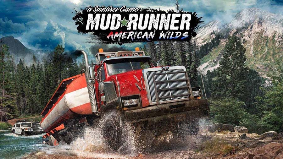 A wallpaper of MudRunner – American Wilds Edition.