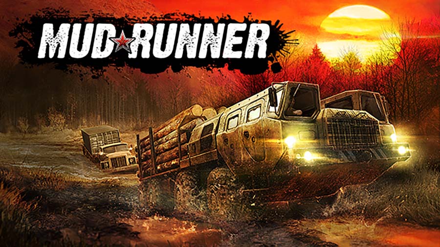 A picture of MudRunner, one of the best Multiplayer Truck games for PS5.