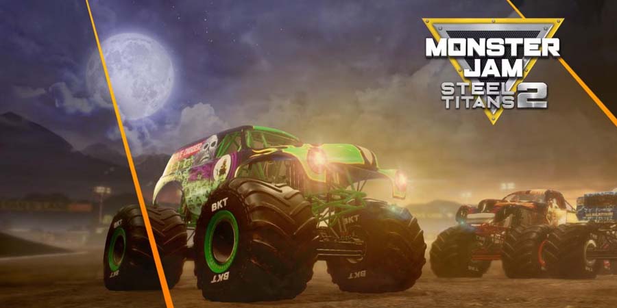 A picture of Monster Jam Steel Titans 2, one of the best Multiplayer Truck games for PS5.