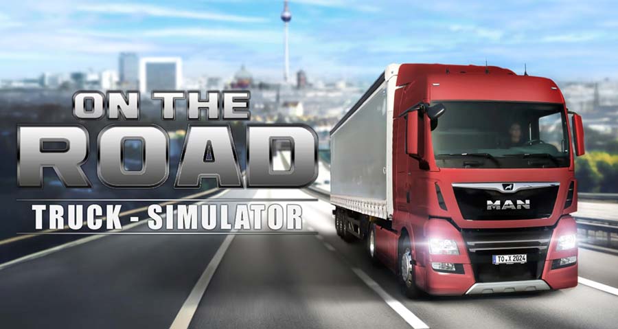 An official picture of On The Road, one of the best Multiplayer Truck games for PS5.