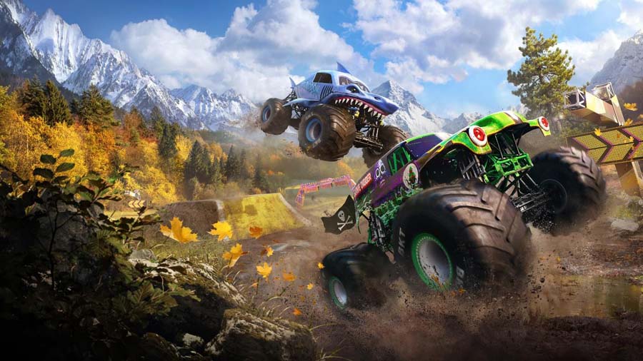 A picture of Monster Jam™ Showdown, one of the best Multiplayer Truck games for PS5.