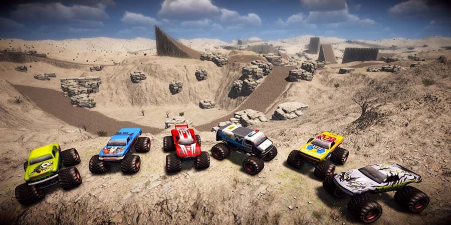 The Official Picture of Monster Jam Steel Titans.