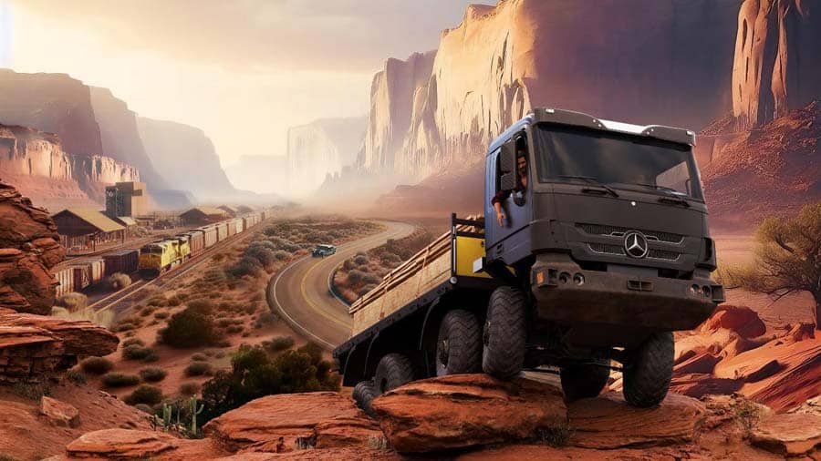 A picture of Offroad Truck Simulator: Heavy Duty Challenge.