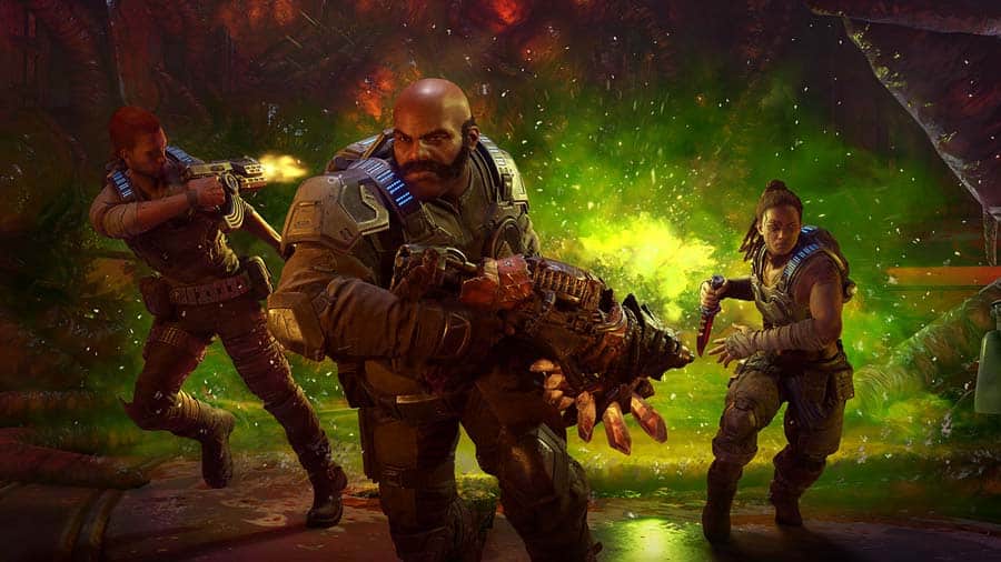 The Official Picture of Gears 5.