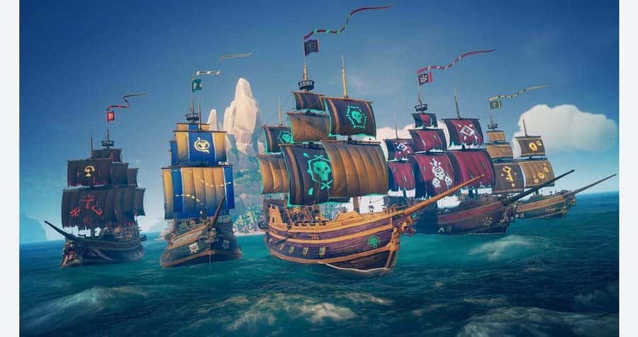 The Official Picture of Sea of Thieves.