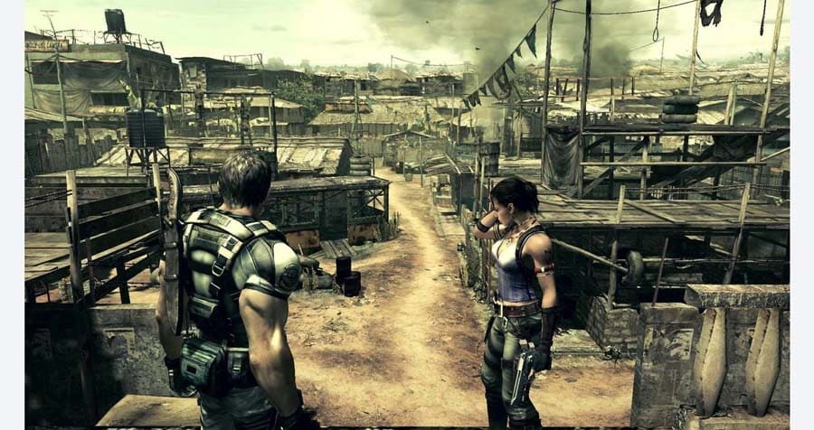 The Official Picture of Resident Evil 5.