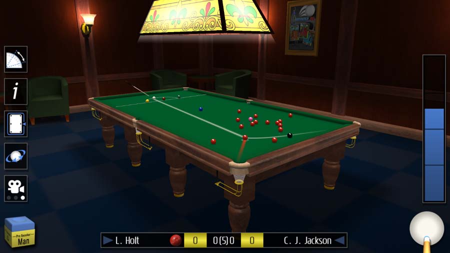 A wallpaper of Pro Snooker 2024, one of the best snooker games for Android.