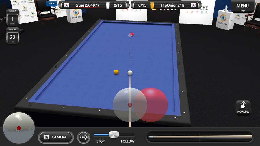 An official picture of World Championship Billiards.