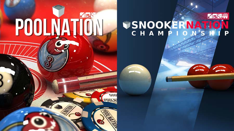 The Official Picture of Pool Nation Snooker Bundle.