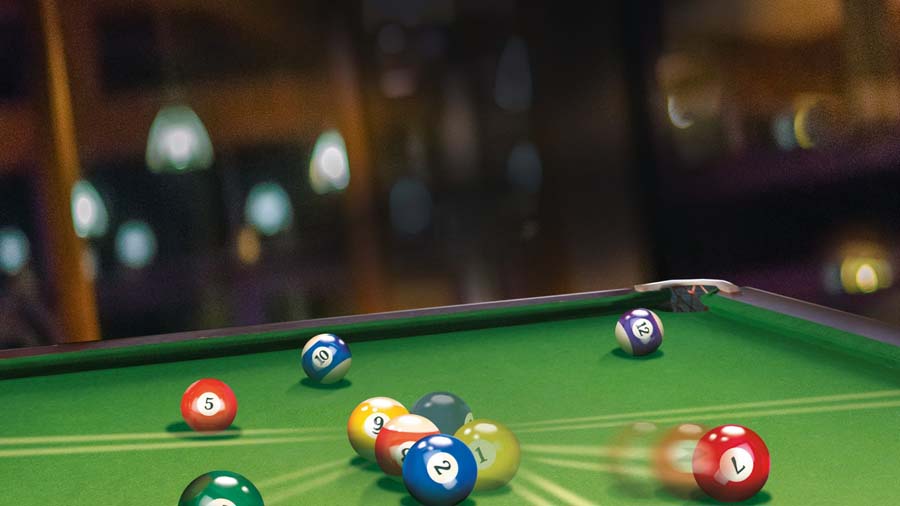 The Official Picture of Virtual Pool 4.