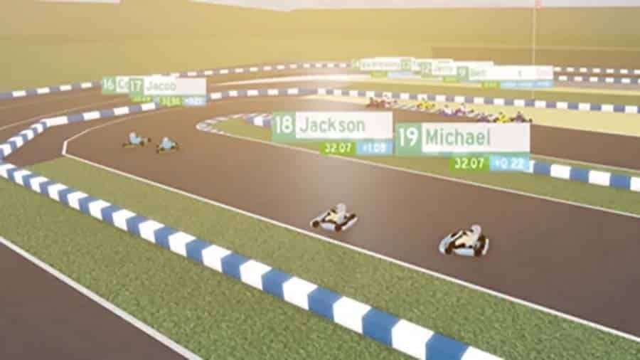 High-speed racing management simulation.